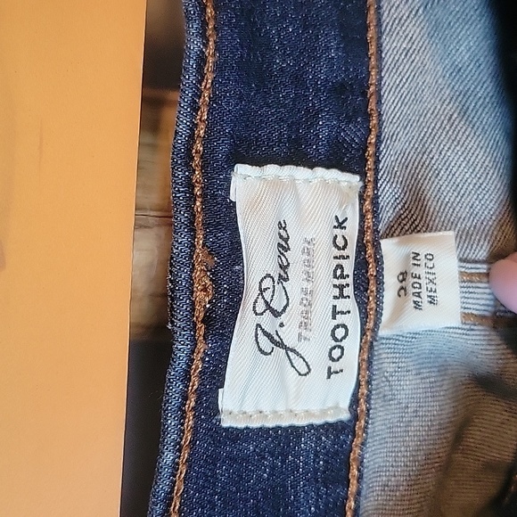 J. Crew Cropped Toothpick Jeans - Picture 7 of 9